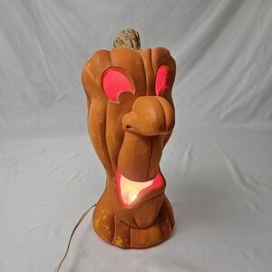 Casper Blow Mold Uncle Stretch Pumpkin Vintage Halloween Decor '95 Trendmaster